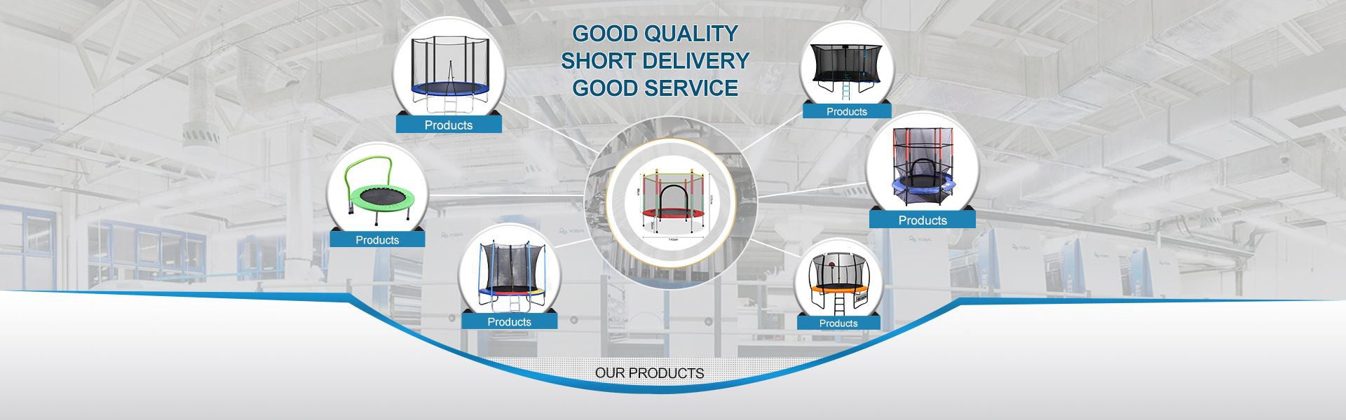 trampolines manufacturers factory and suppliers in China